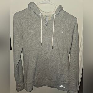 Breastfeeding Zipper Access Gray Hoodie